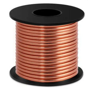 전기 선도선 실 Solid Bare 99.9% Pure Copper Wire 0.1-5mm 전기용