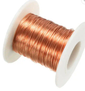 전기 선도선 실 Solid Bare 99.9% Pure Copper Wire 0.1-5mm 전기용