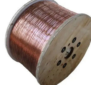 전기 선도선 실 Solid Bare 99.9% Pure Copper Wire 0.1-5mm 전기용